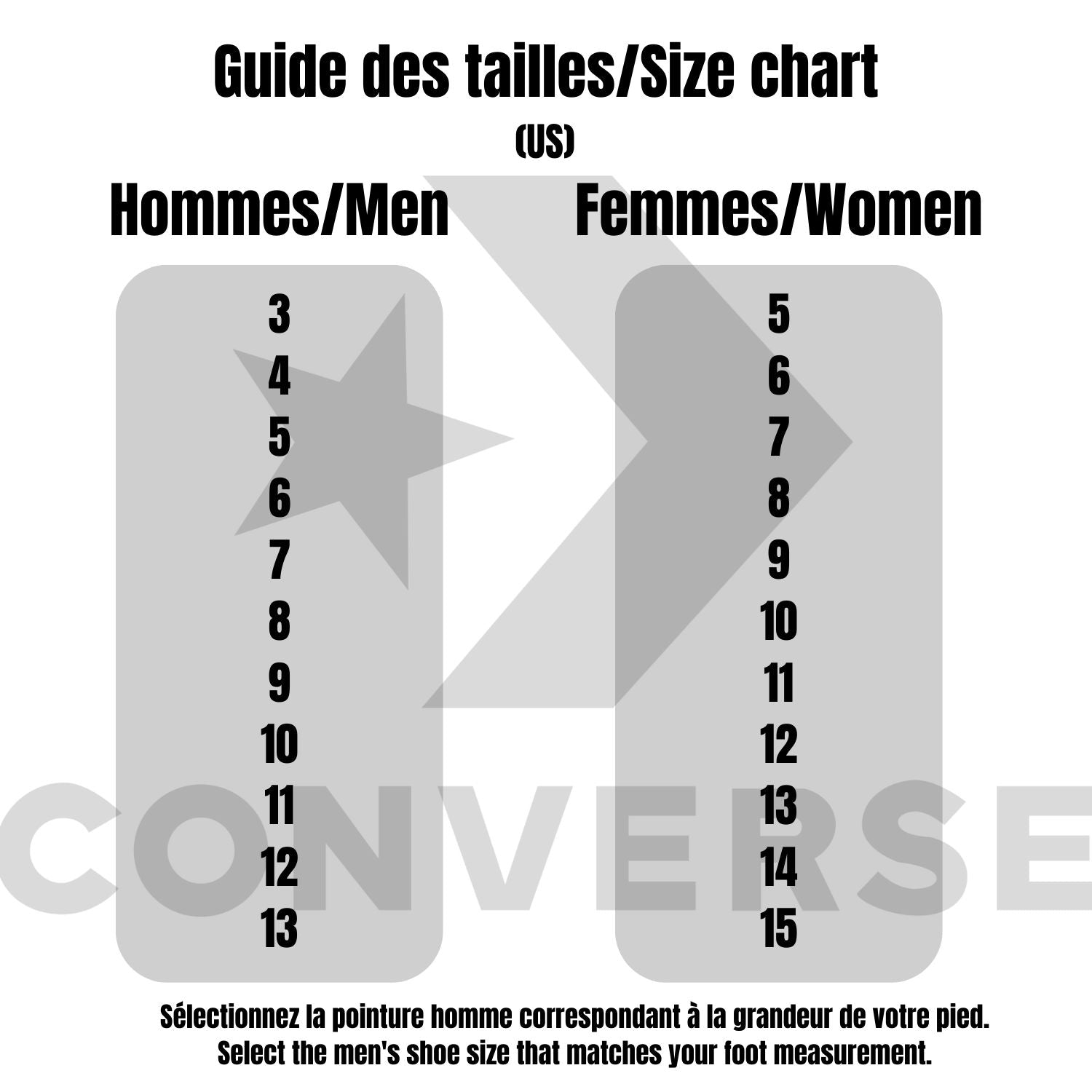 Souliers Converse pour hommes et femmes - CTAS COLOR PLAY