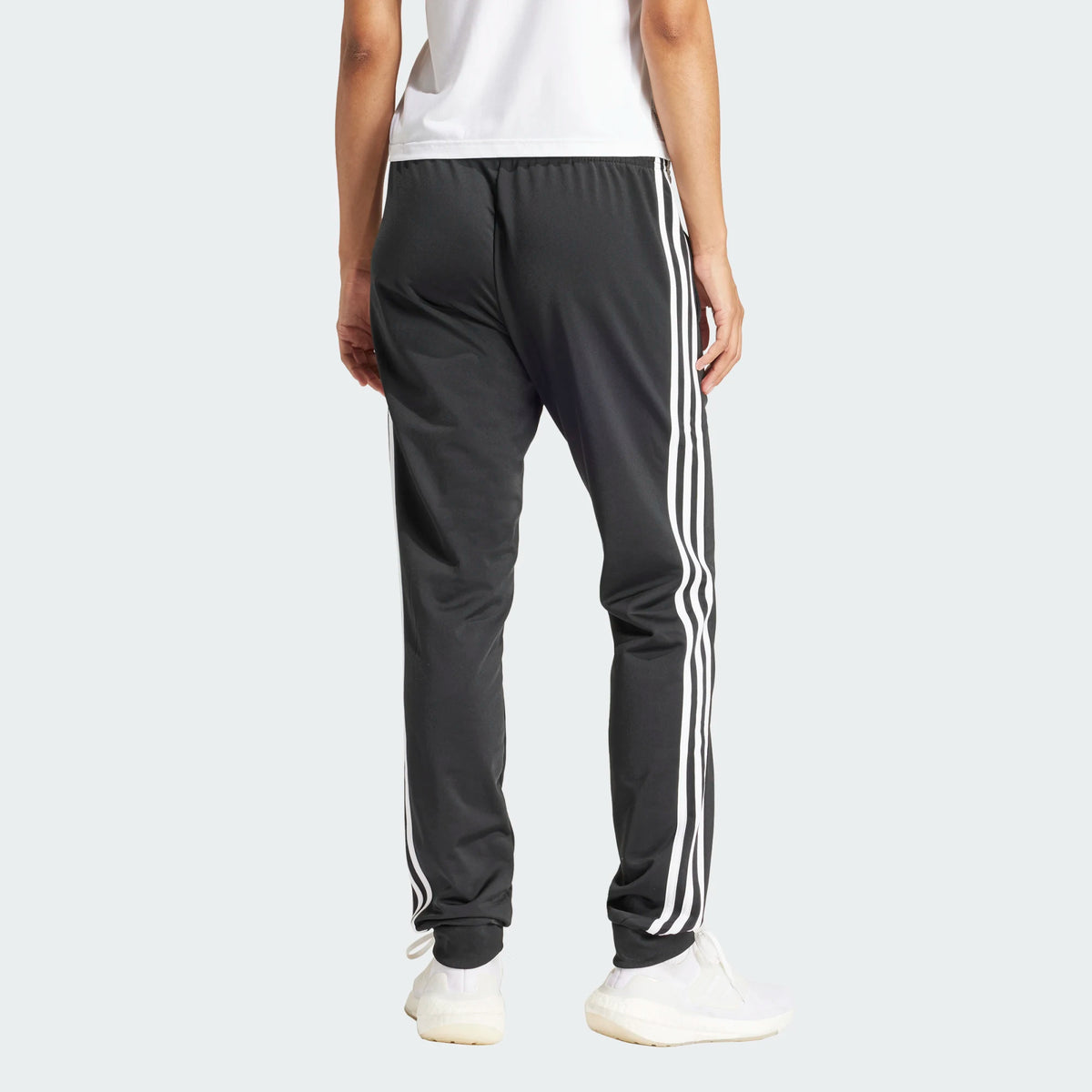 パンツ ADIDAS Y-3 MEN PU CUFF PANTS WHITE Adidas Y-3 Men PU Cuff Pants white black