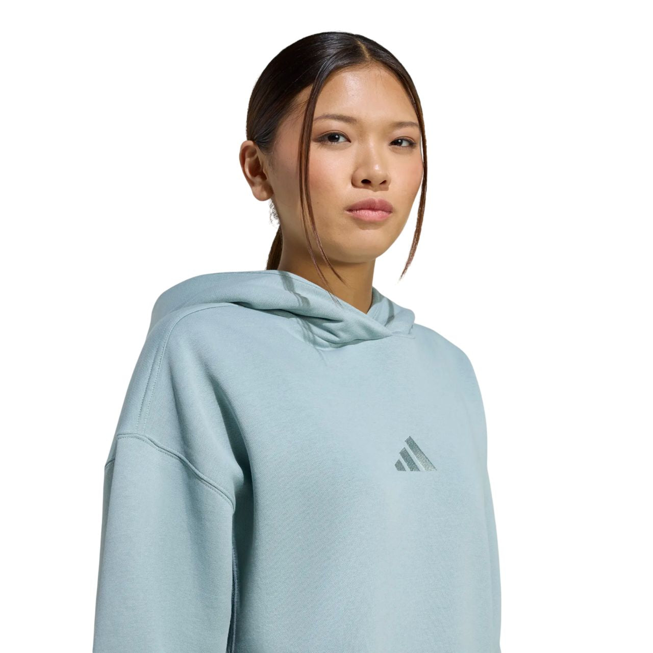 Coton ouaté Adidas pour femmes - ALL SEASON BF HOODIE