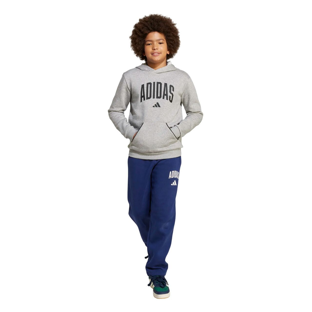 Adidas Junior Sweatshirt - COLLEGIATE TYPOGRAPHY