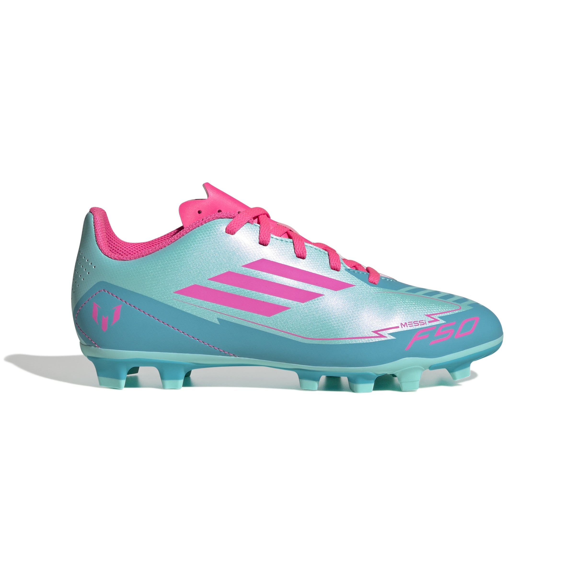 Girls' junior Adidas soccer shoes - F50 CLUB MESSI