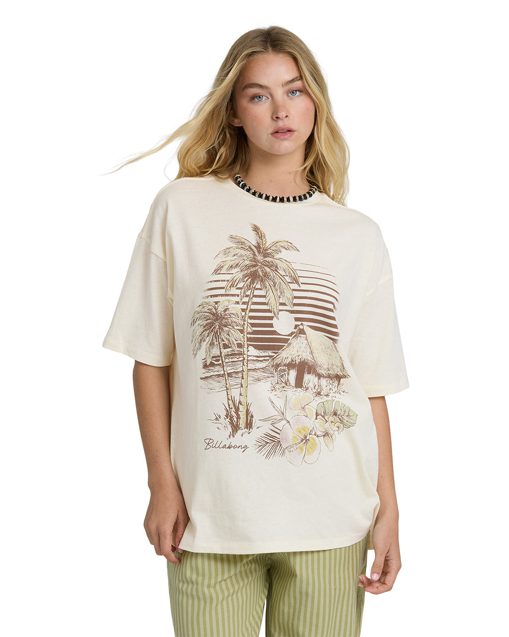 T-shirt Billabong Femmes - WILL FIND ME HERE