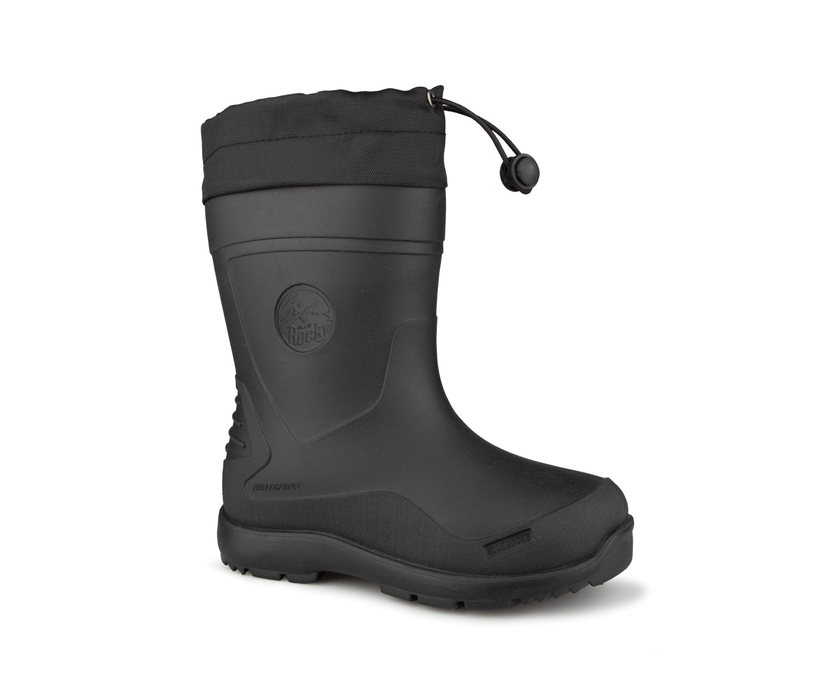 Blue Rocky lined rain boots for toddlers - FRASER