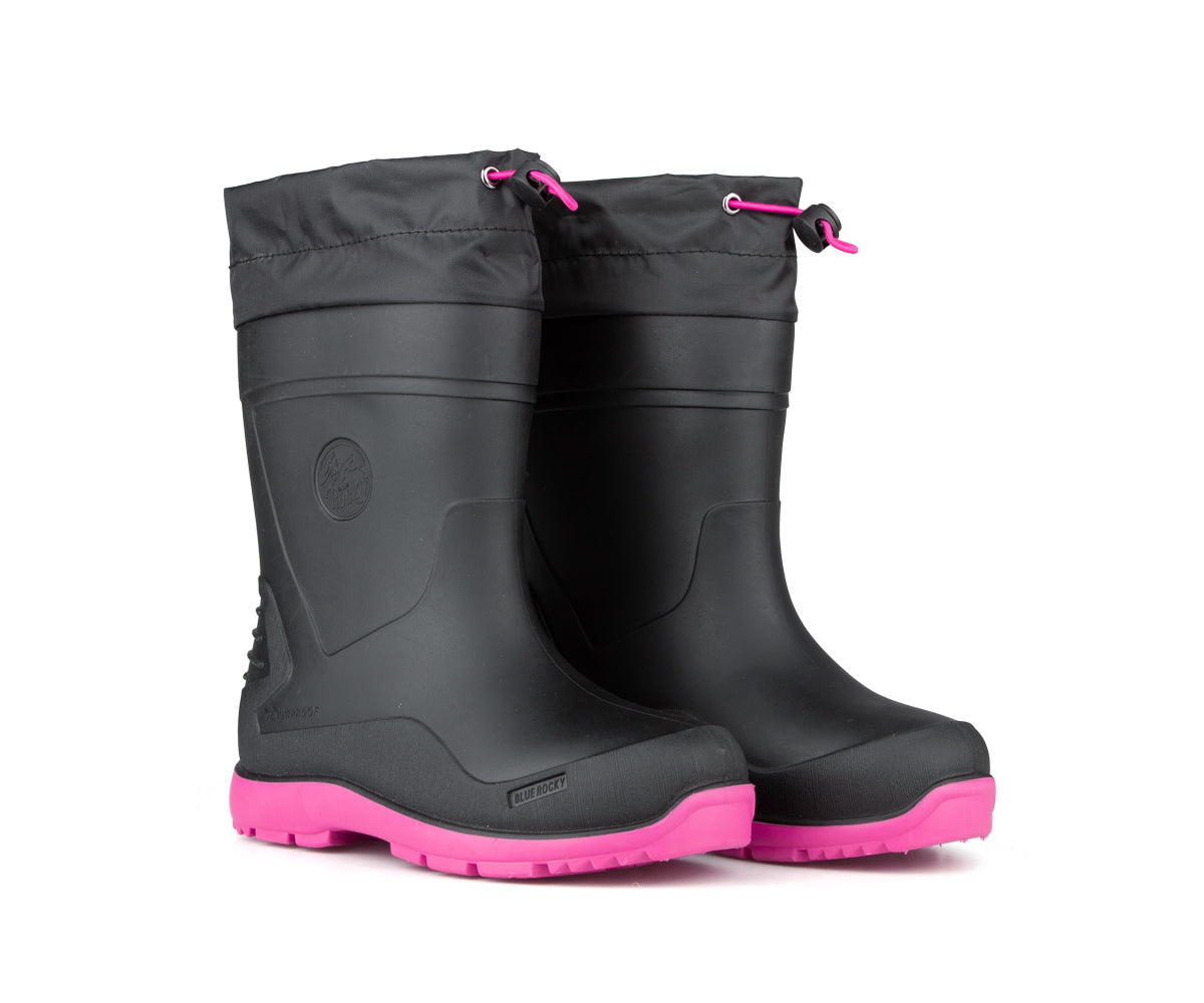 Blue Rocky rain boots for junior girls - FRASER
