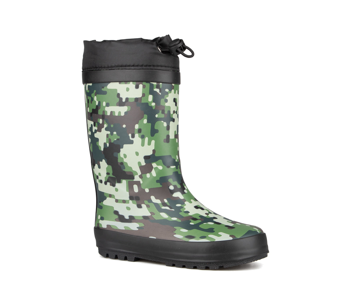 Blue Rocky Toddler Rain Boots - LILE COLLAR