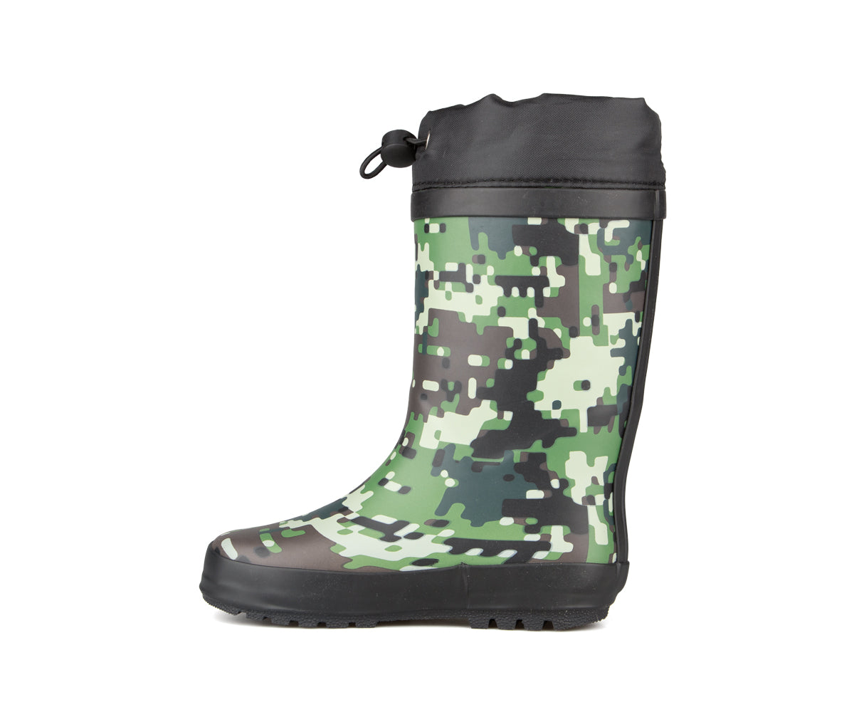 Bottes de pluie Blue Rocky pour tout-petits - LILE COLLAR