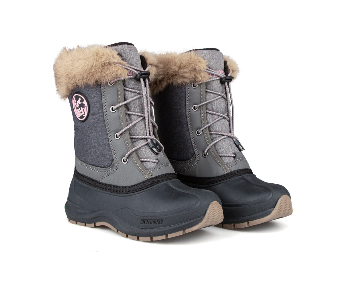 Bottes hiver Blue Rocky pour filles - MALLOW