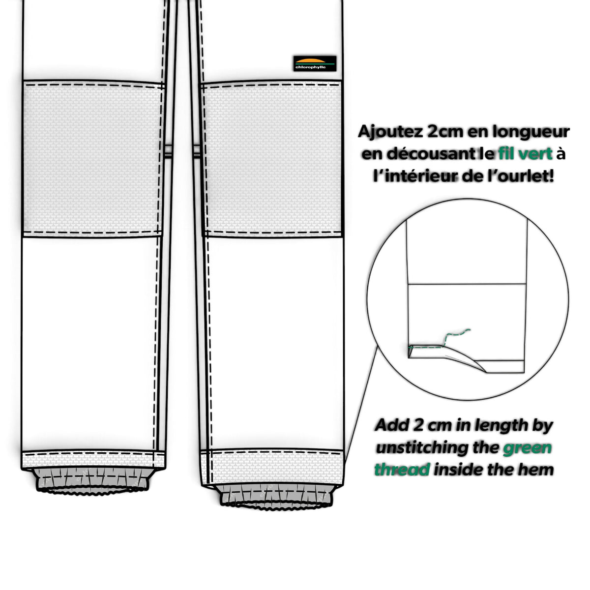 Habit de neige une pièce Chlorophylle pour garçons - ALPES