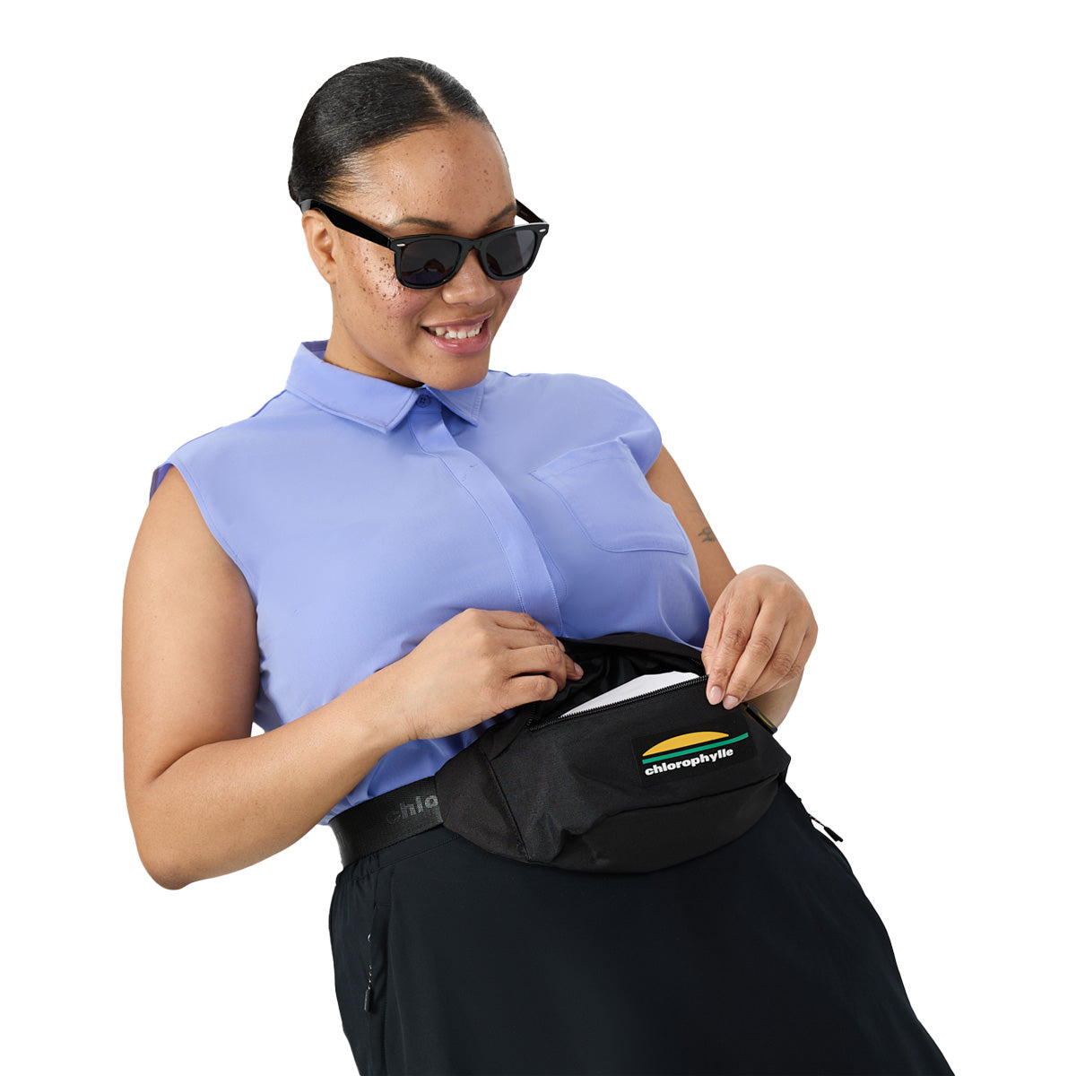 Sleeveless shirt for women Chlorophylle - AZIMUT