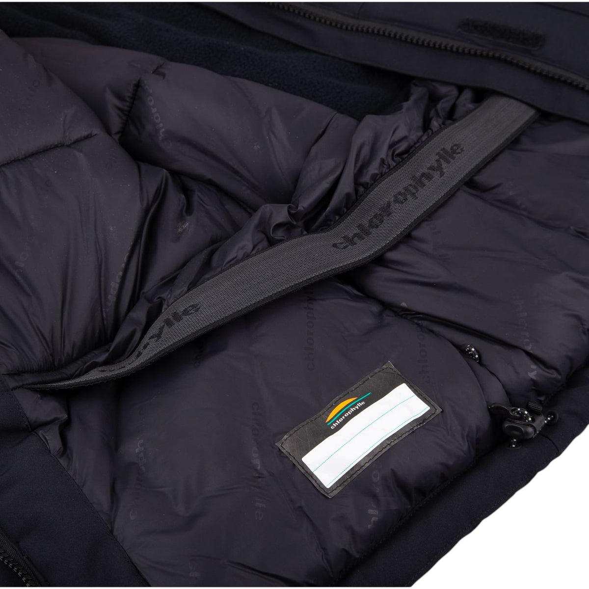 Intérieur du manteau d'hiver Chlorophylle NORDIC pour garçons avec isolant matelassé, détail