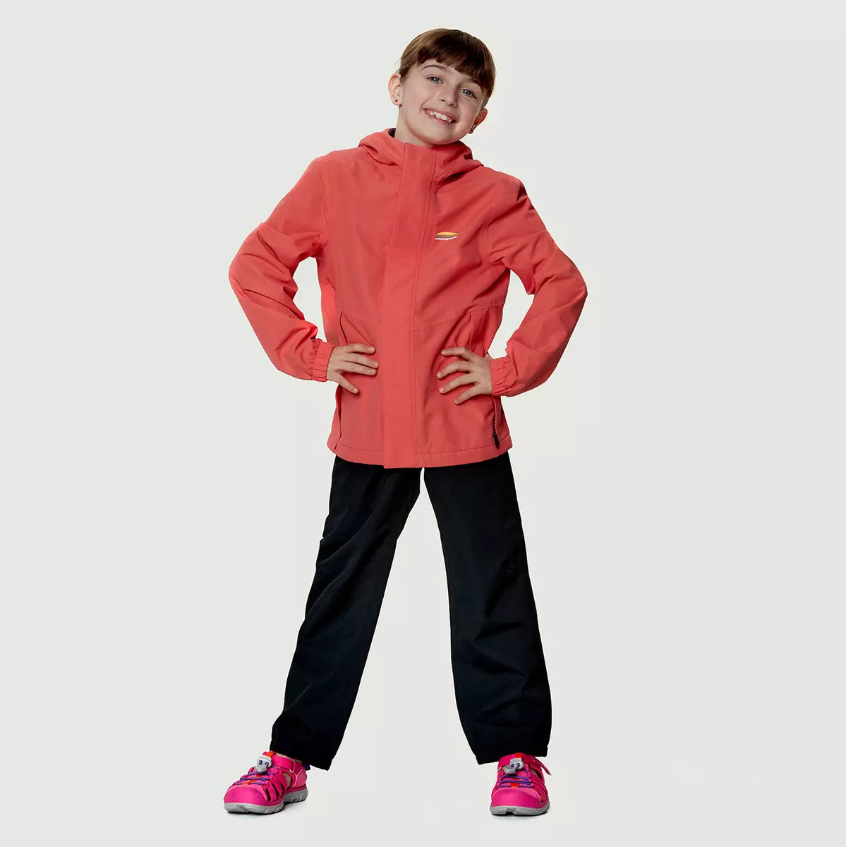 Girls' raincoat (Junior) Chlorophylle - THÉMIS JUNIOR