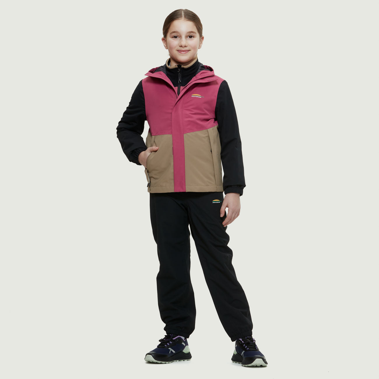 Girls' raincoat (Junior) Chlorophylle - THÉMIS JUNIOR