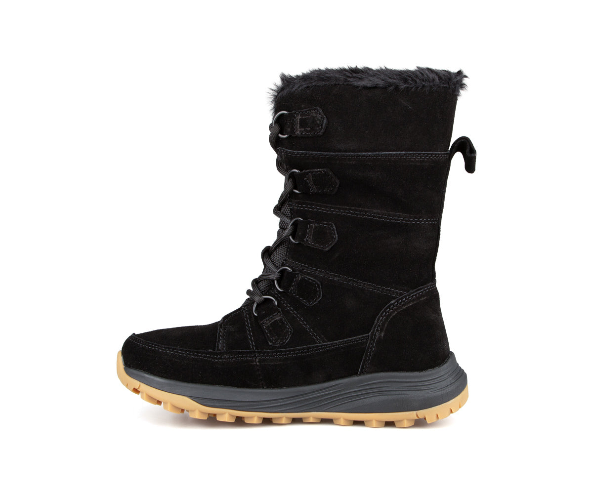 Botte d'hiver Terra Shield Cliff pour femme, noir, vue de côté