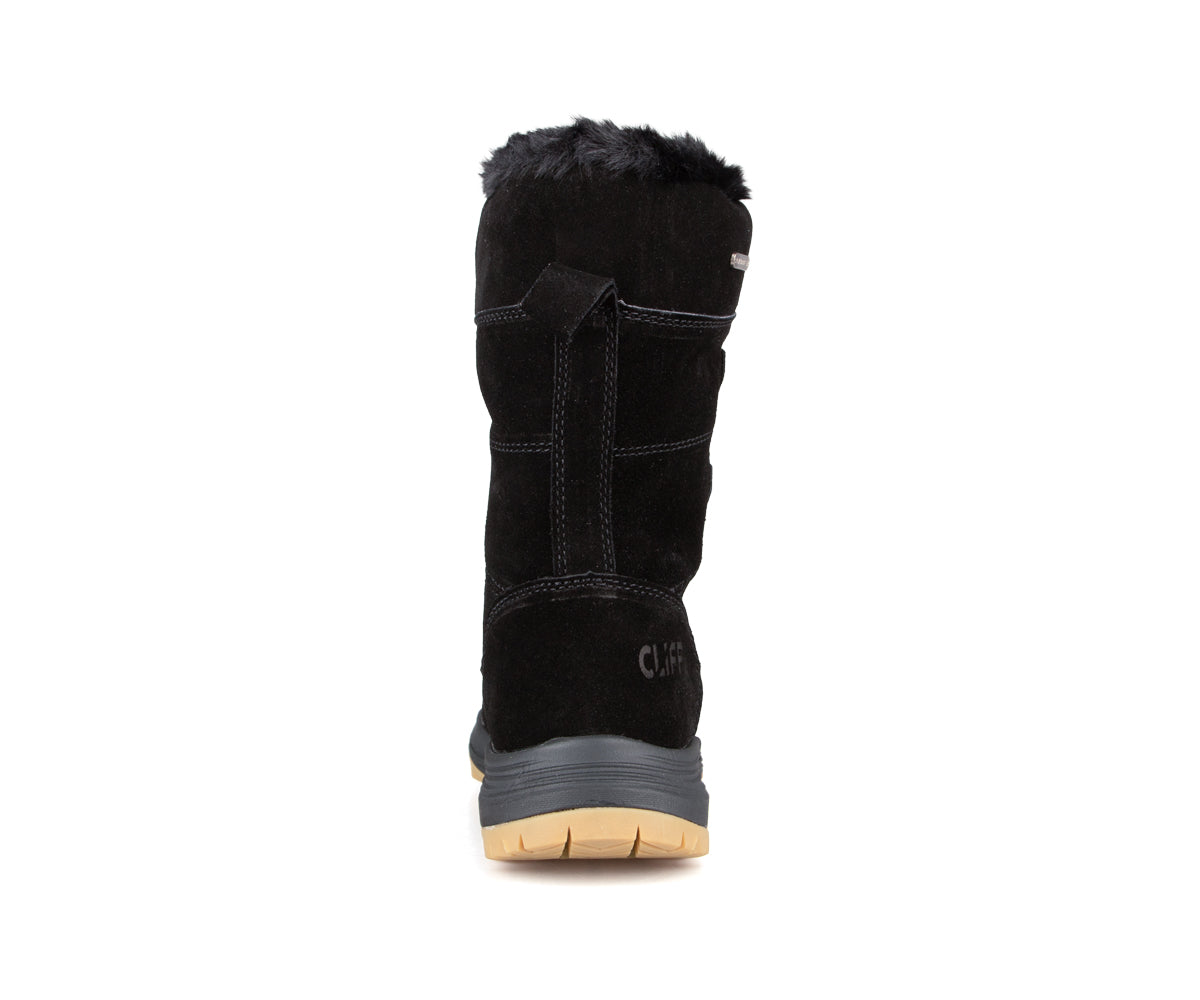 Botte d'hiver Terra Shield Cliff pour femme, noir, vue de l'arrière