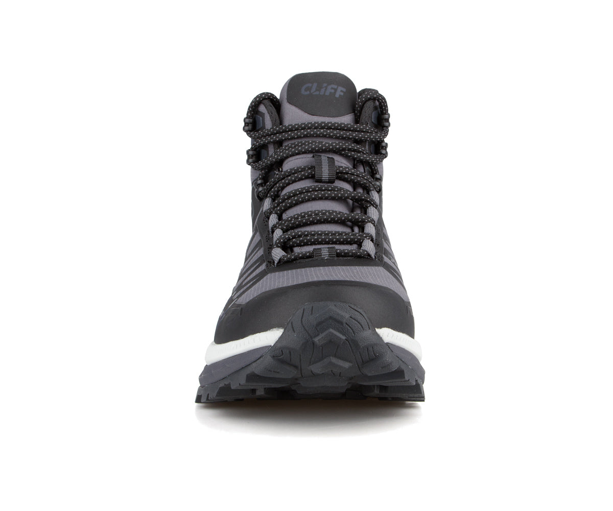 Botte de randonnée Vertex Terra Cliff pour femme, gris, vue de face