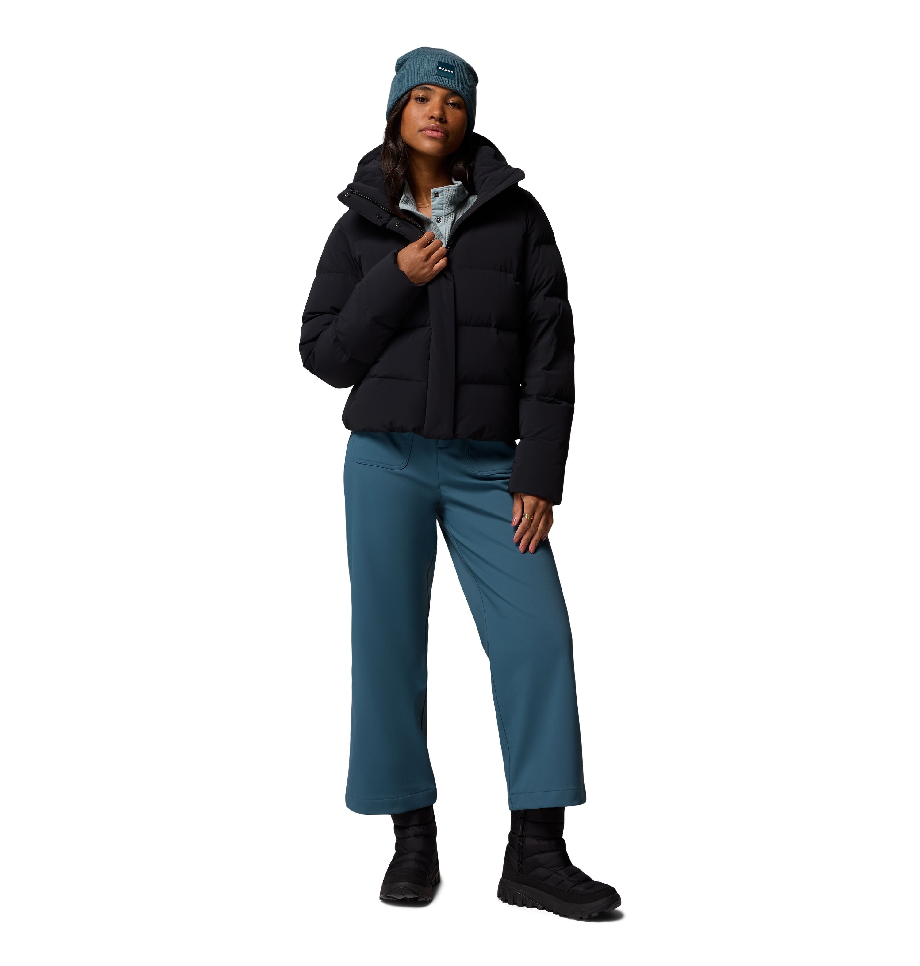 Manteau à capuchon Columbia pour femmes - AMAZE PUFF HOODED