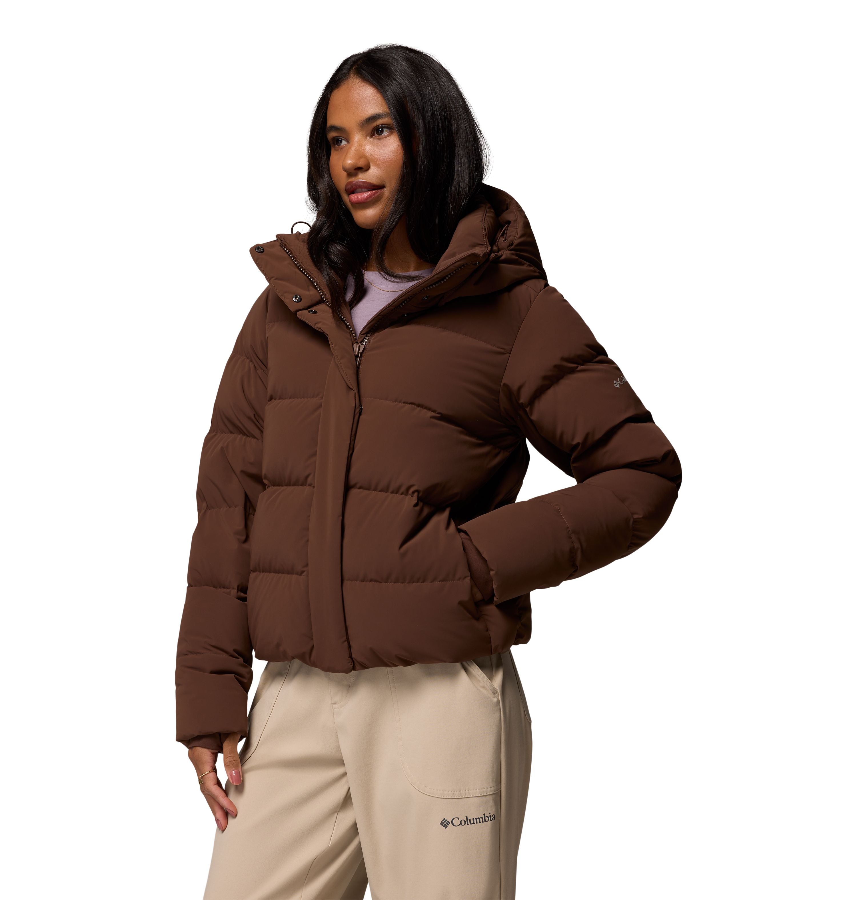 Manteau à capuchon Columbia pour femmes - AMAZE PUFF HOODED