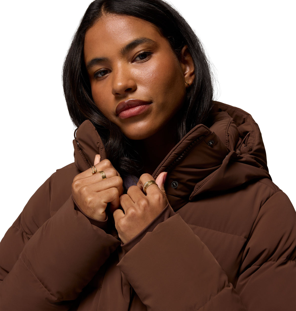 Manteau à capuchon Columbia pour femmes - AMAZE PUFF HOODED