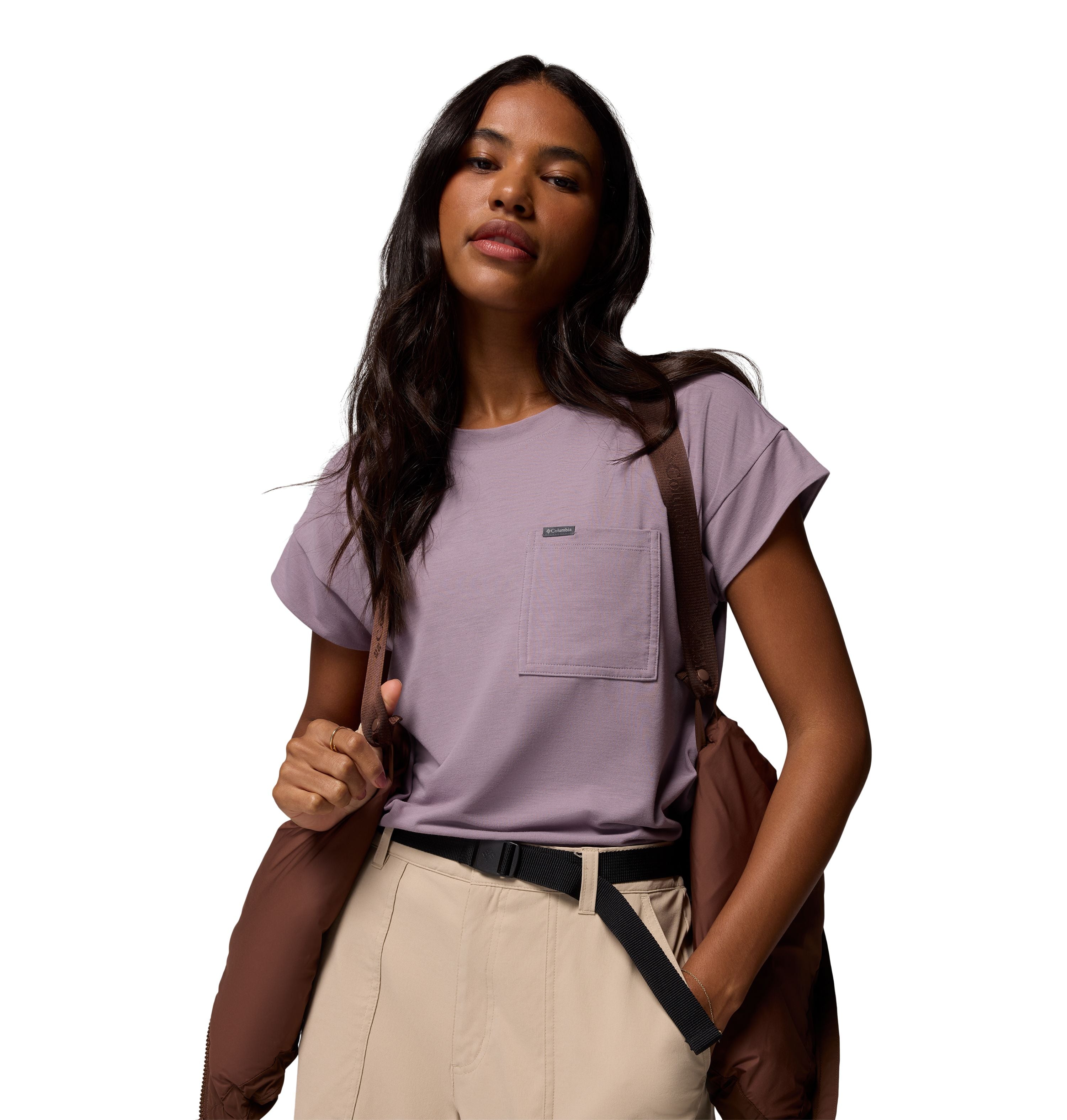 Manteau à capuchon Columbia pour femmes - AMAZE PUFF HOODED
