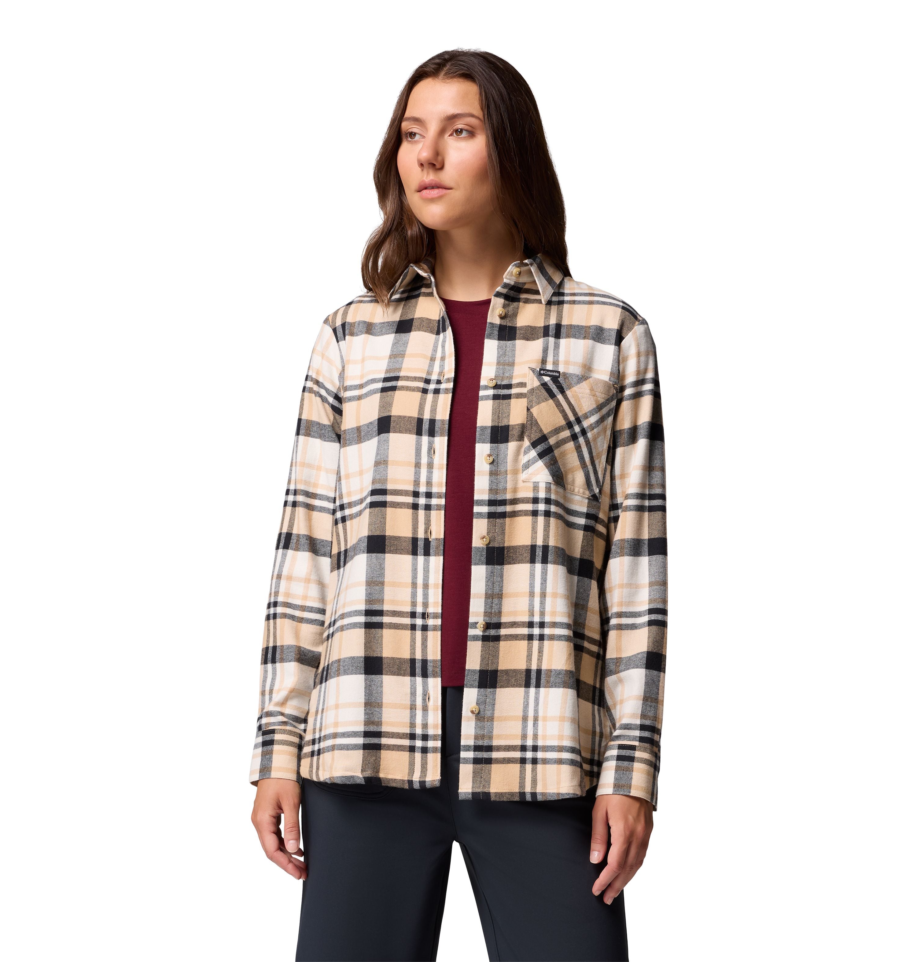 Columbia Women's Flannel Shirt - CALICO BASIN