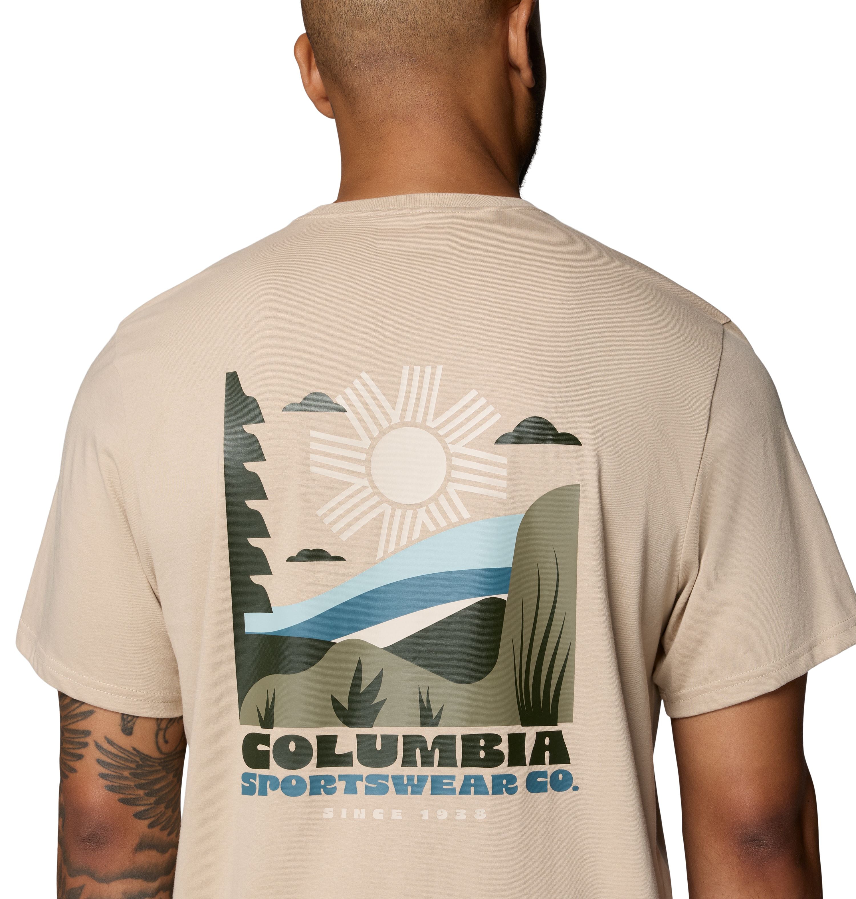 Columbia Men's T-shirt - CSC OUTDOOR GRAPHIC