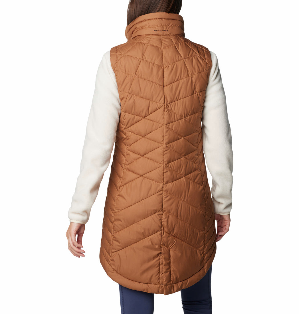 Women's sleeveless long vest Columbia - HEAVENLY II LONG VEST
