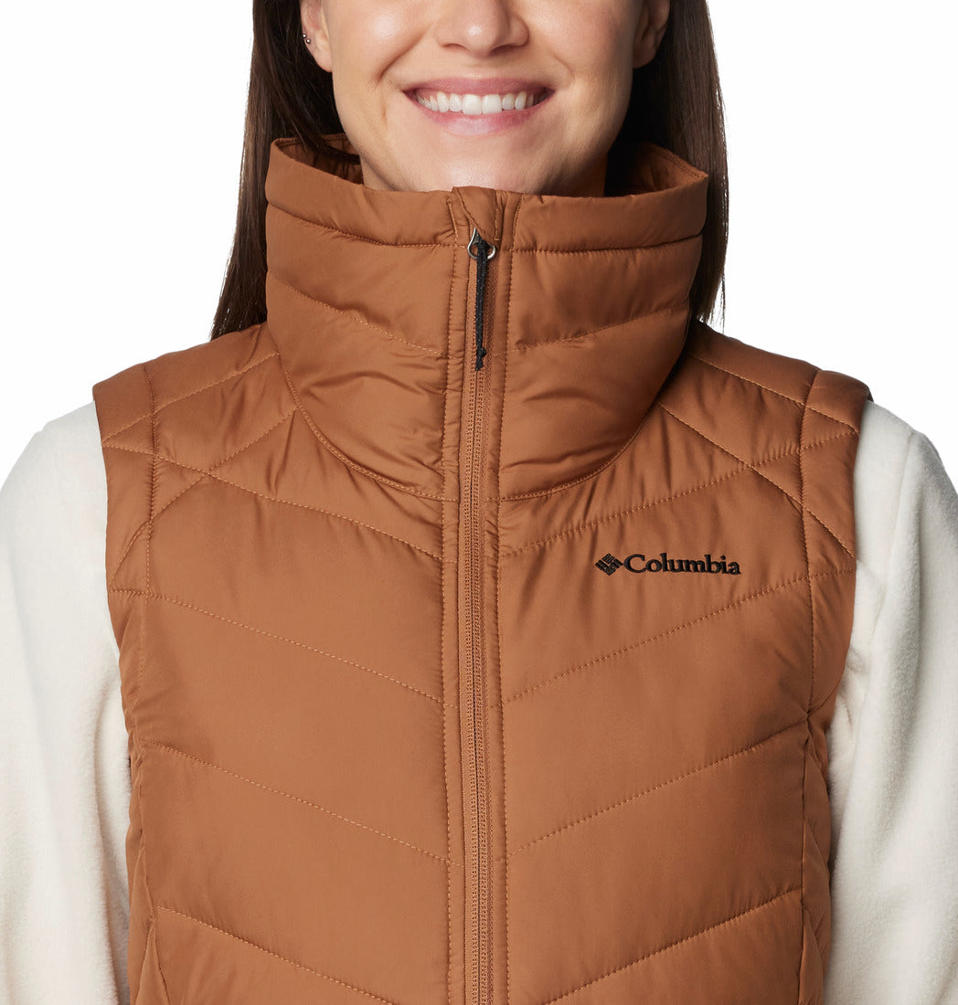 Women's sleeveless long vest Columbia - HEAVENLY II LONG VEST