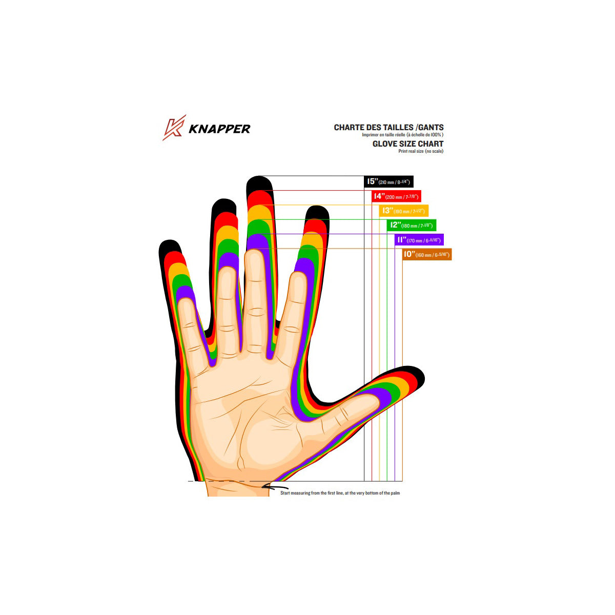 AK3 - Dek hockey gloves for adults - Knapper