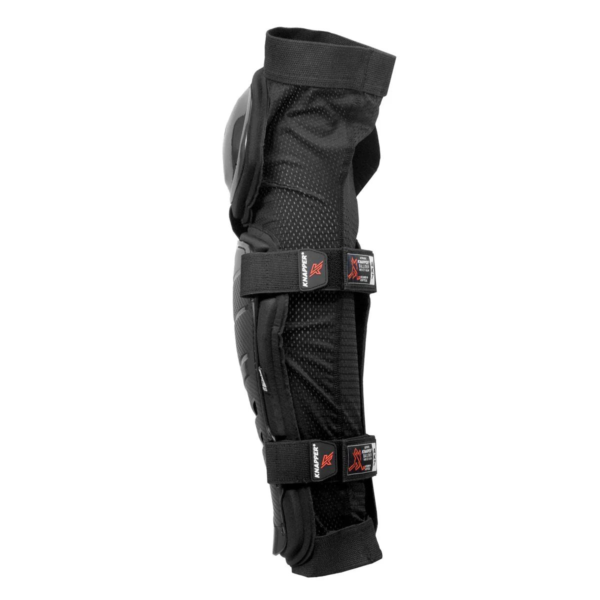 Jambière Knapper AK7 V2 pour adultes avec conception articulée et sangles Velcro
