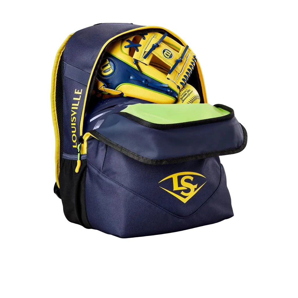 Sac de baseball Louisville Slugger Powerized Stick Pack pour jeunes avec poches latérales en filet