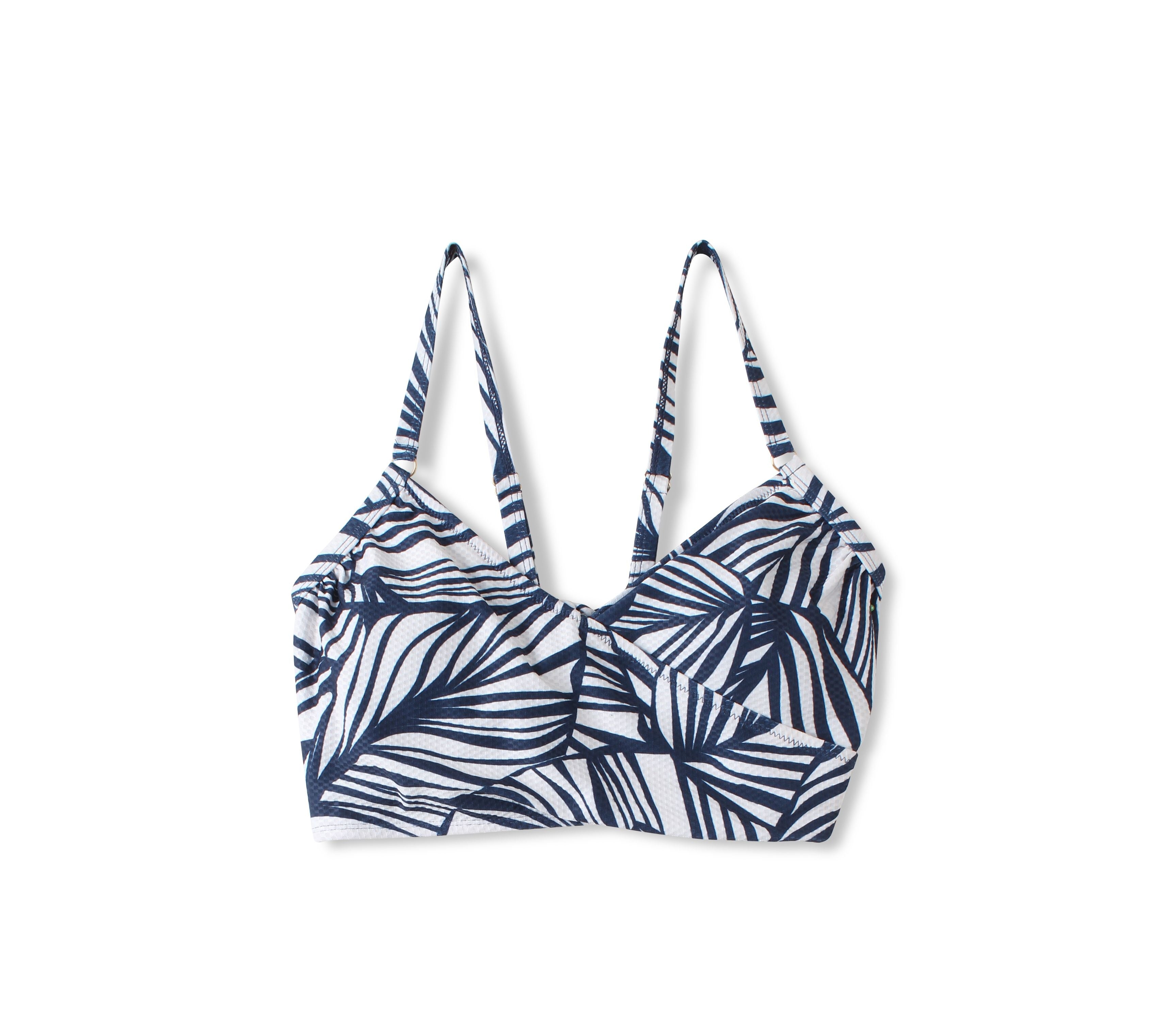Haut de maillot Mosaïc pour femmes - Sea Moment Top Cup Wrapped