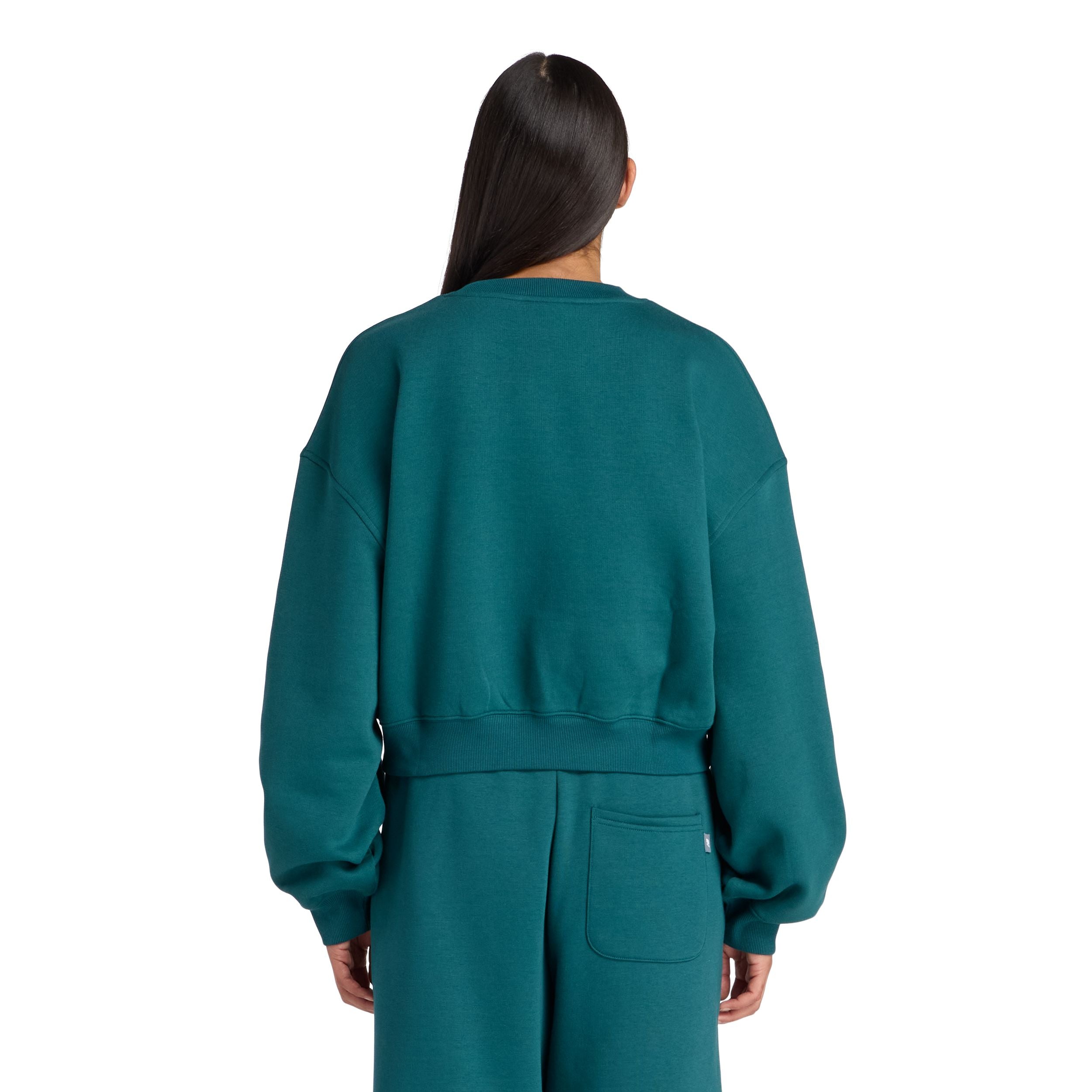 Chandail Crewneck New Balance pour femmes - LINEAR HERITAGE FLEECE