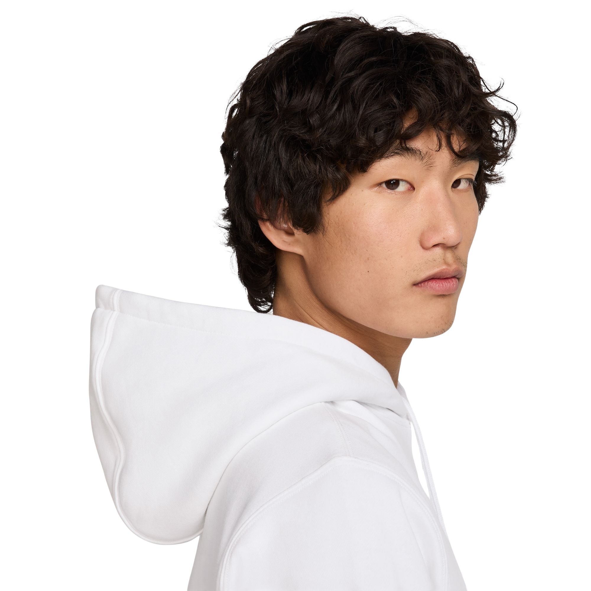 Coton ouaté Nike hommes - CLUB BB PO HOODIE