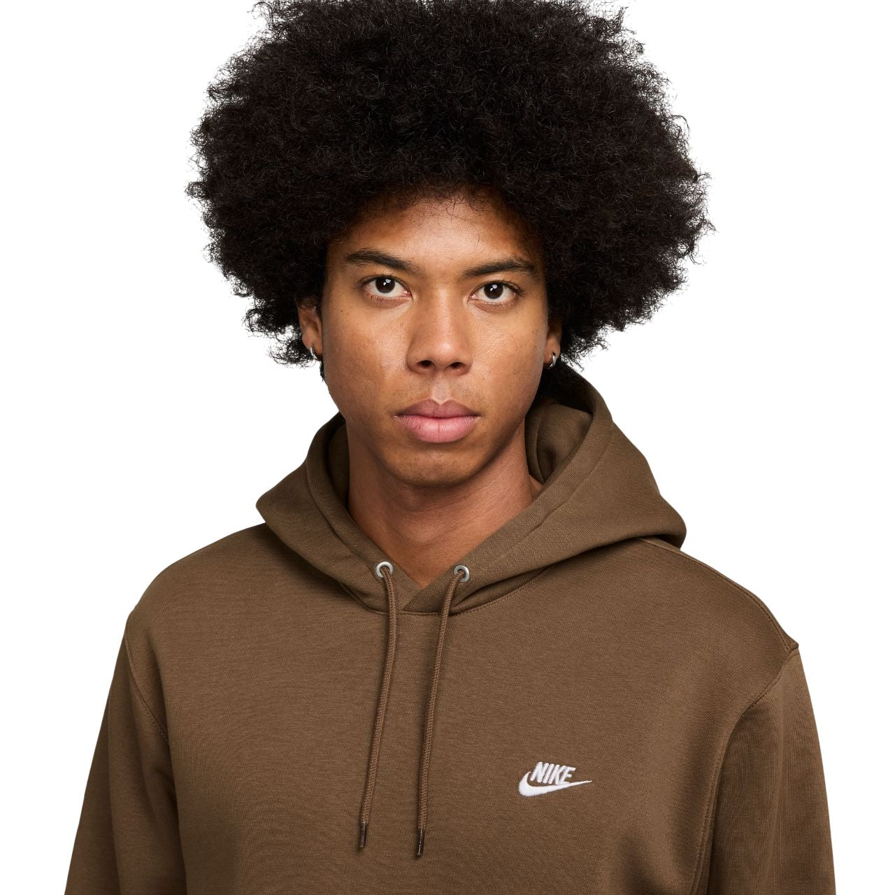 Coton ouaté Nike hommes - CLUB BB PO HOODIE