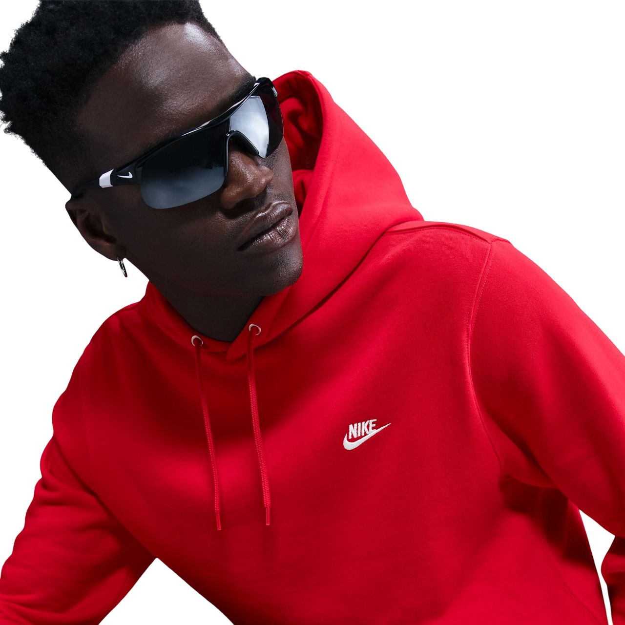 Coton ouaté à capuchon Nike pour hommes - CLUB BB