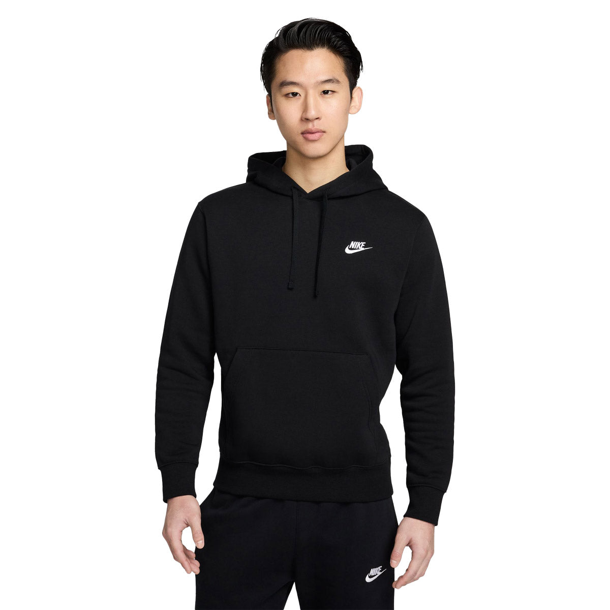Coton ouaté pour hommes Nike - CLUB HOODIE