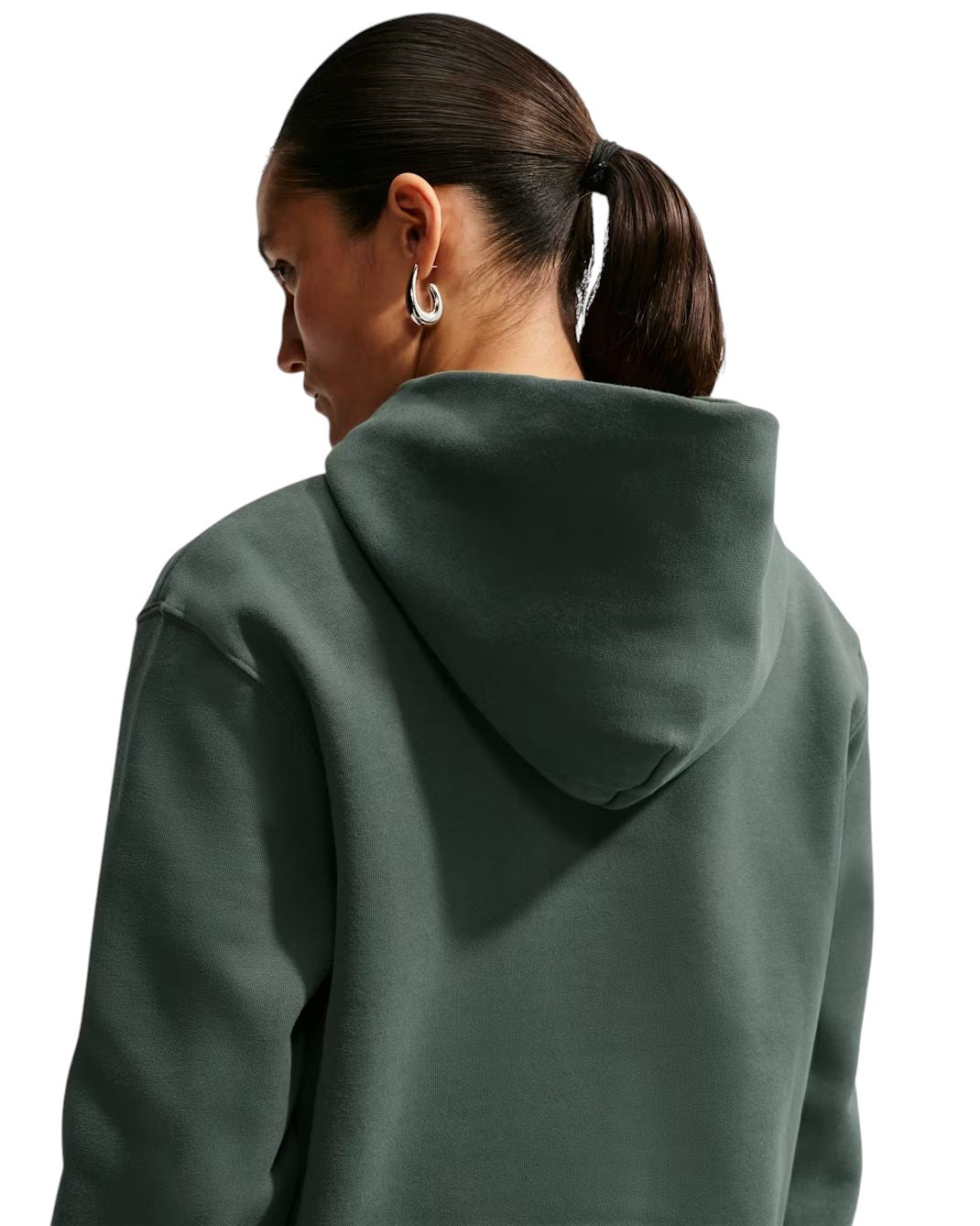 Cotton ouaté Nike pour femmes - FLEECE STUDIO CAPUCHON