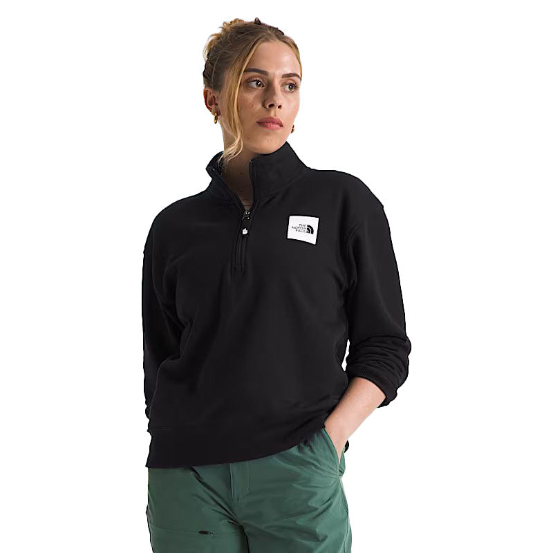 Chandail manches longues North Face pour femmes - BOX HALF DOME 1/4ZIP