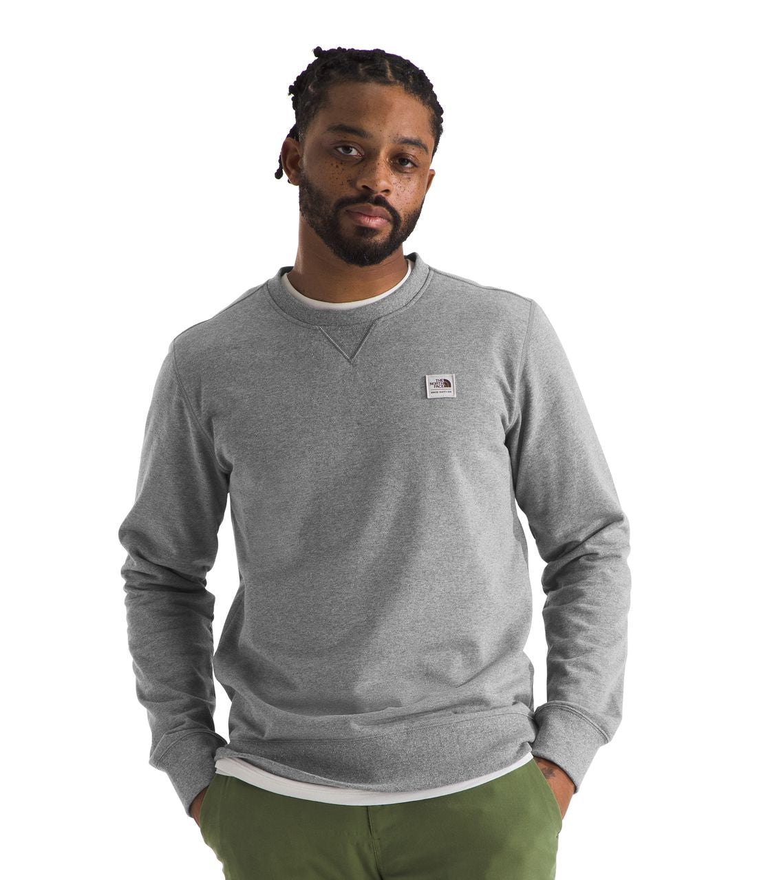 MEN'S HERITAGE CREW - Chandail manches longues hommes - North Face