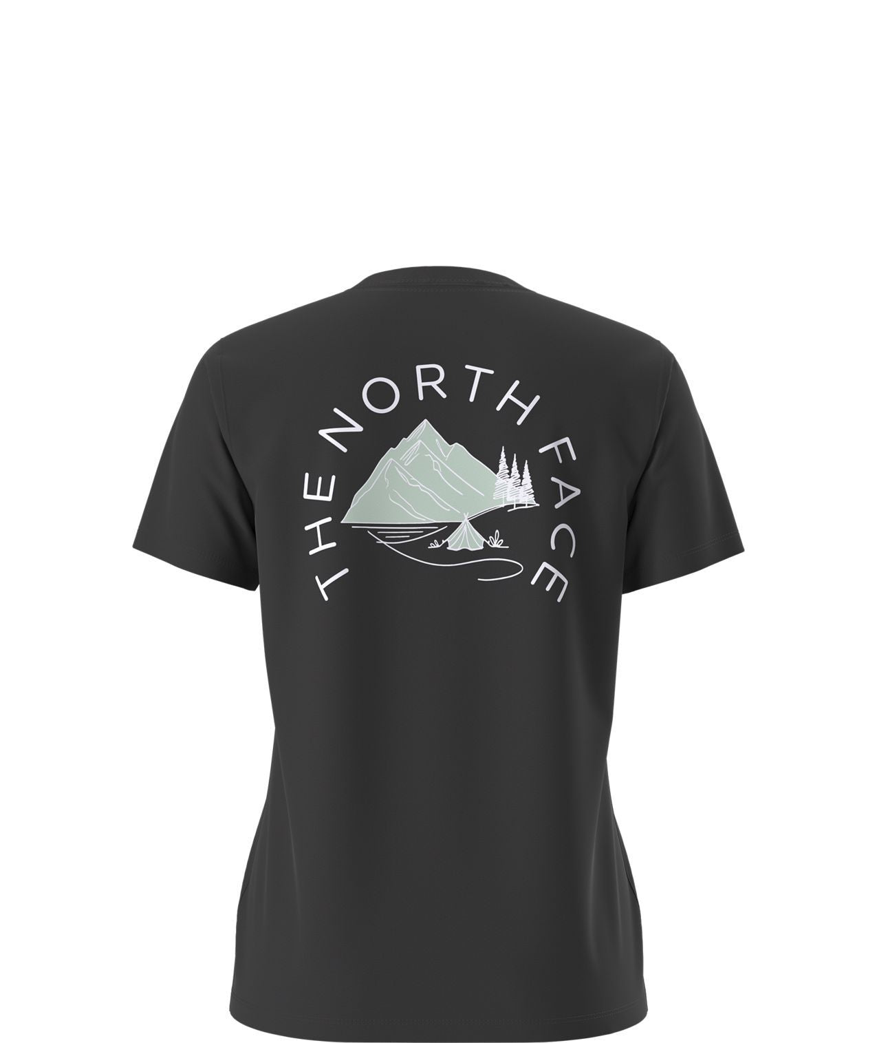 T-shirt The North Face Standard Monte imprimé pour femmes en mélange de coton