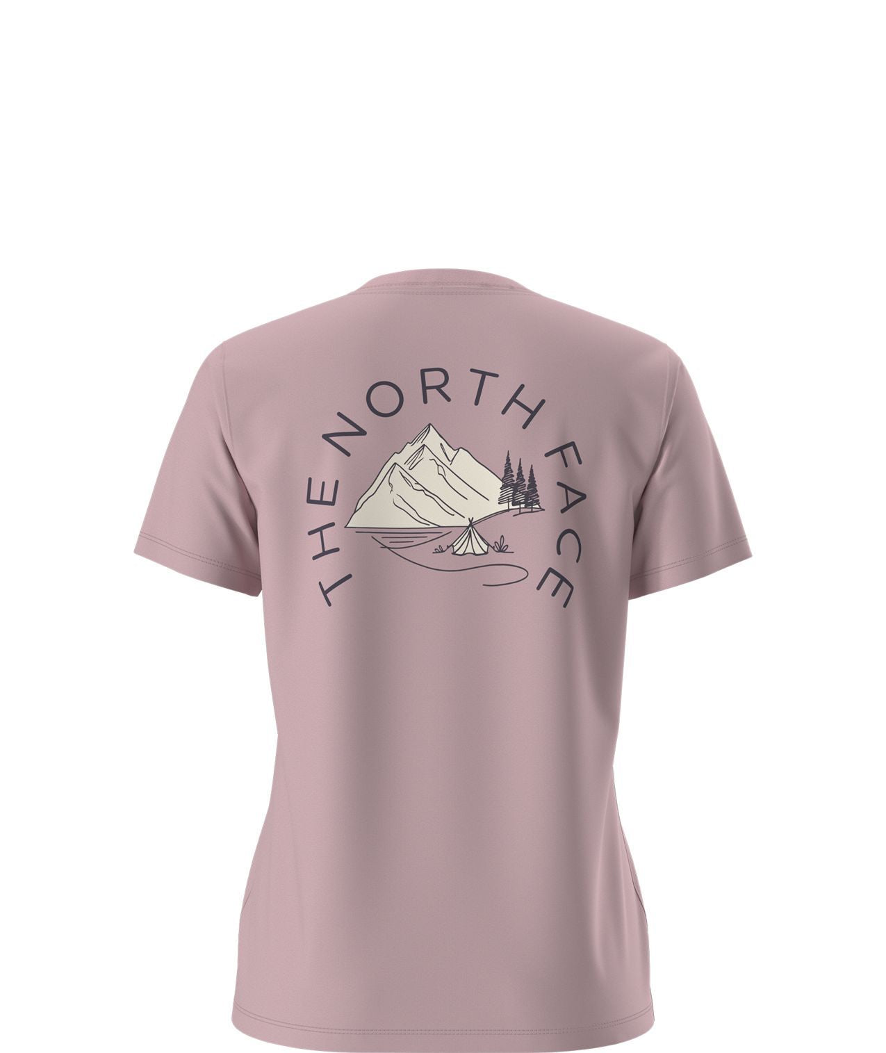 T-shirt The North Face Standard Monte imprimé pour femmes en mélange de coton