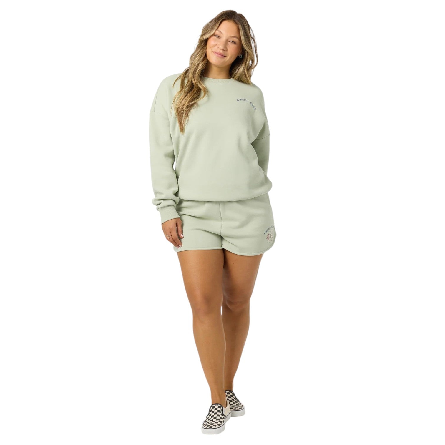 Coton ouaté O’Neill pour femmes - PETAL OVERSIZED CREW