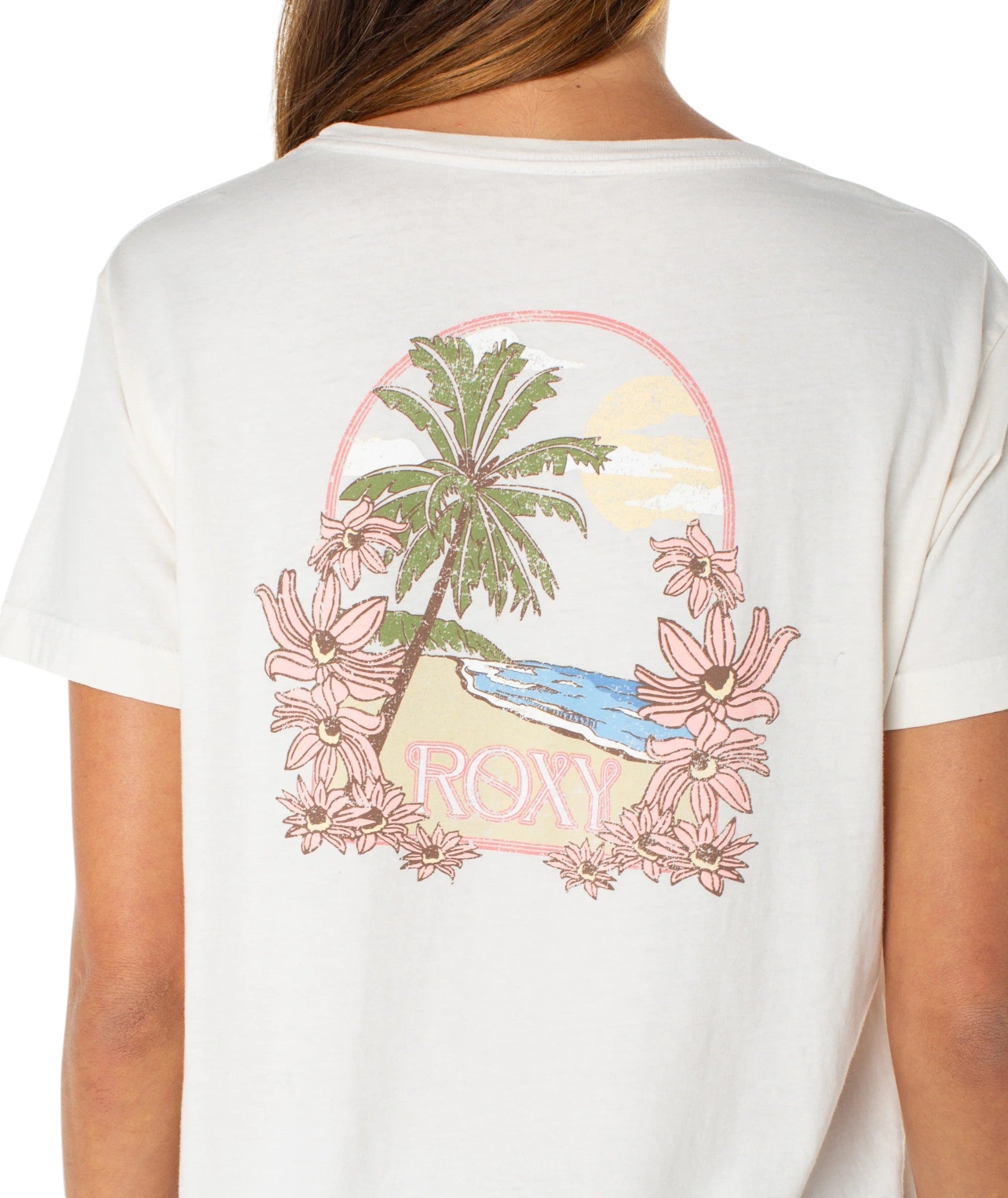 T-shirt Roxy pour femmes - BEACH DAY TEE