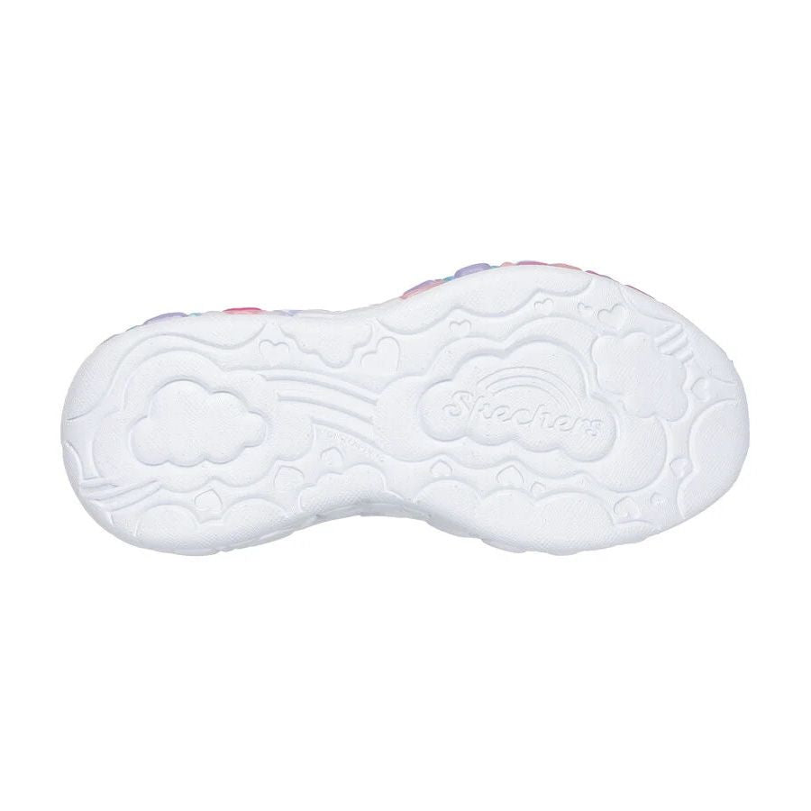Girls' Skechers Light-Up Velcro Shoes - ETERNAL HEART LIGHTS