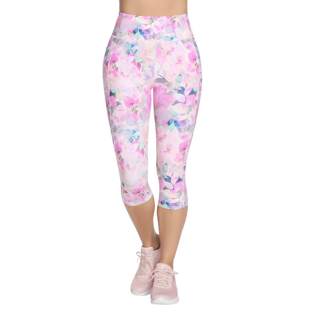 Legging 3/4 pour femmes Skechers - GOWALK SEASCAPE CAPRI