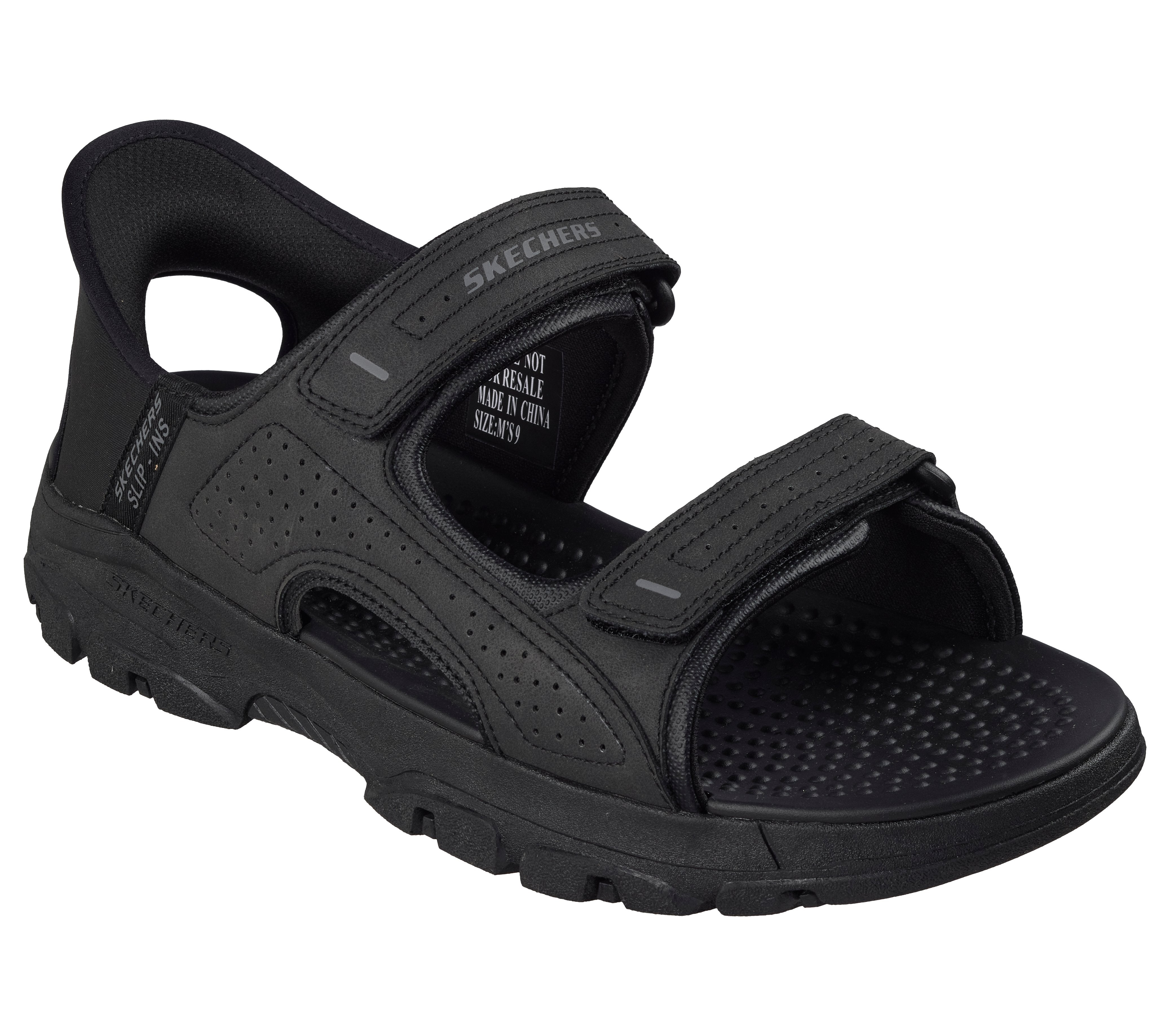 Sandales Skechers Relaxed Fit Tresmen Slip Ins pour hommes avec système slip-in
