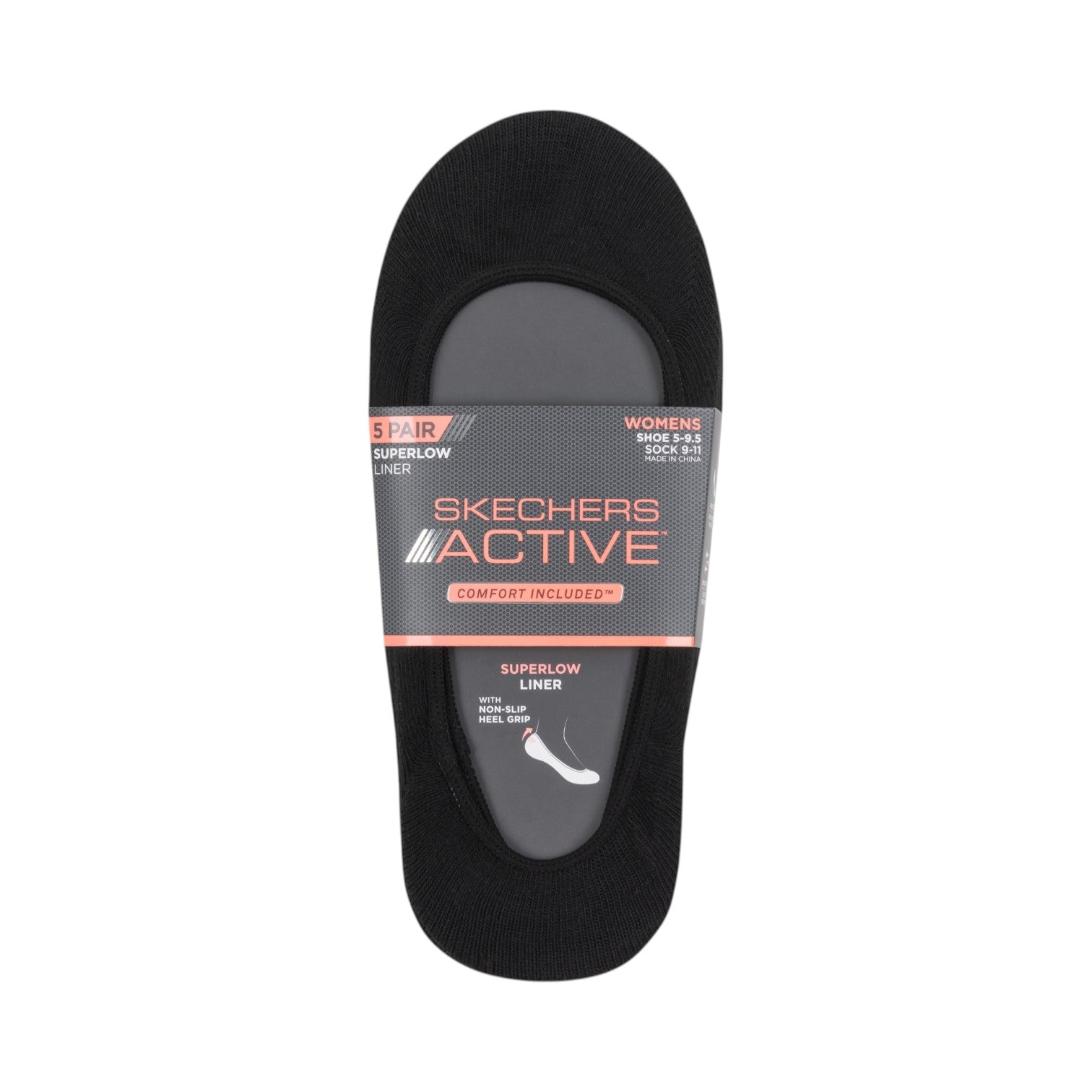 Bas invisibles Skechers femmes - SOCQUETTE POLYESTER