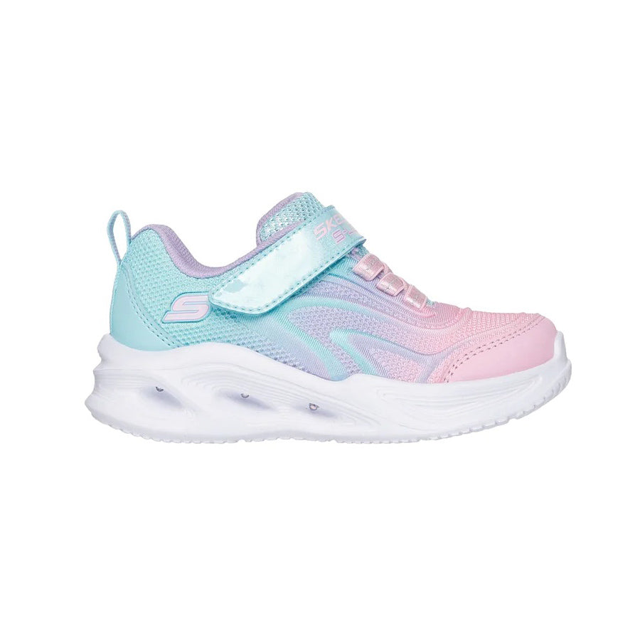 Skechers light-up sports shoes for toddler girls - SOLA GLOW