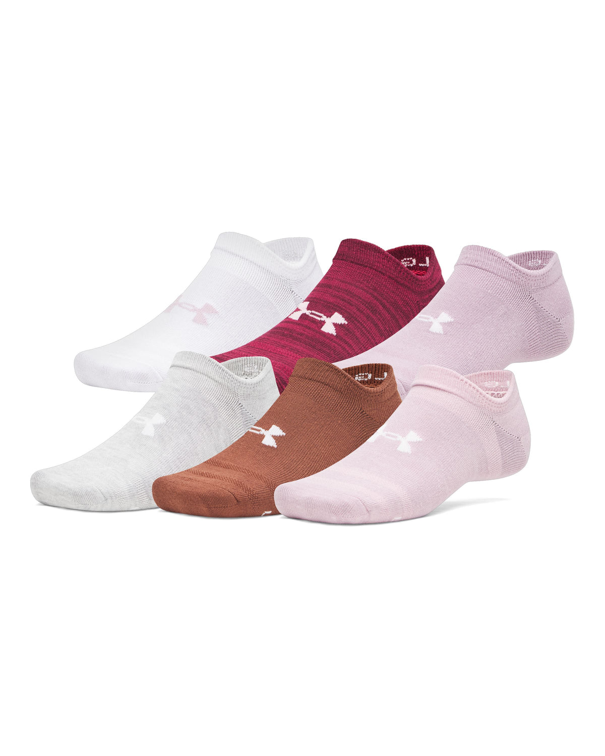 Chaussettes invisibles Under Armour pour femmes - BAS ESSENTIEL NO-SHOW