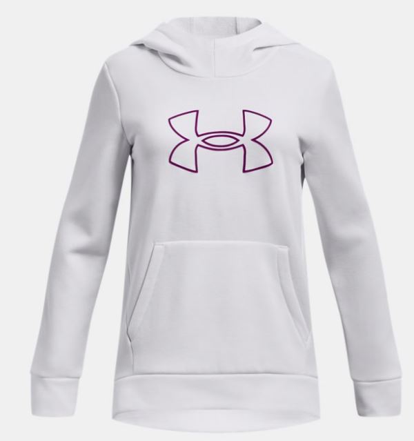 JR ARMOR FLEECE BL HOODIE - Girls Hoodie - Under Armor